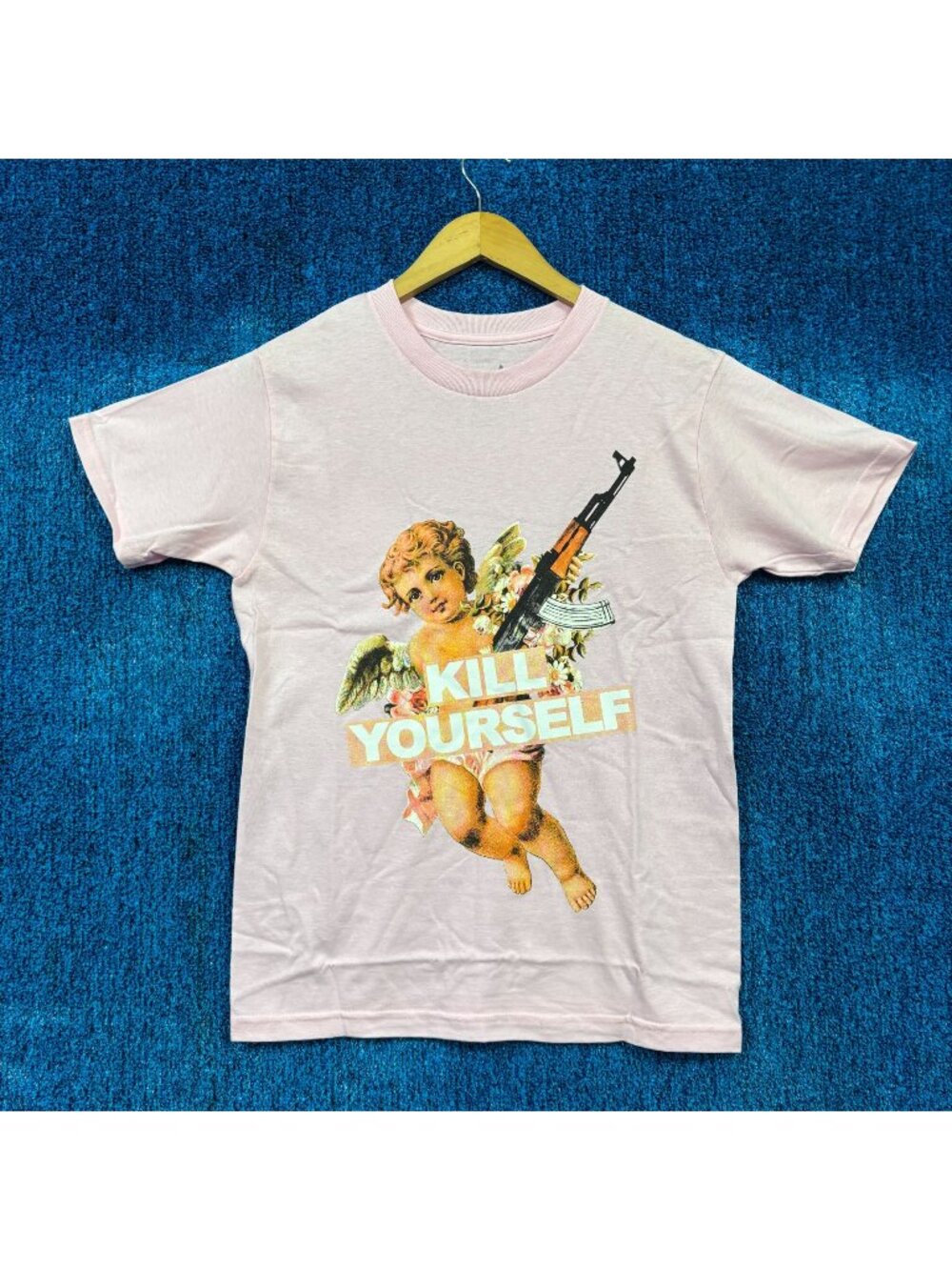 G59 Records x The Suicideboys Kill Yourself Cherub Rap Tee S